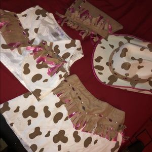 Kids western 4 piece set